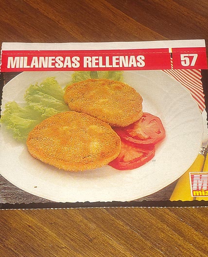 Milanesas de carne rellenas