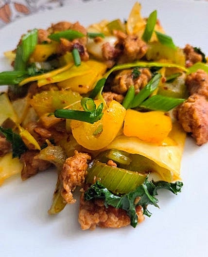 Sausage Cabbage Skillet