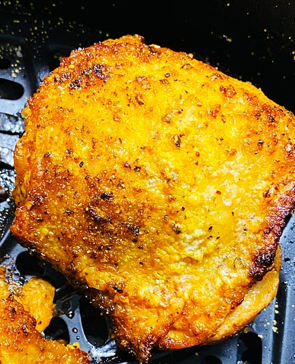 Air Fryer Lemon Pepper Chicken Thighs