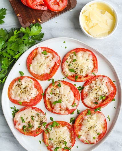 Baked Parmesan Tomatoes