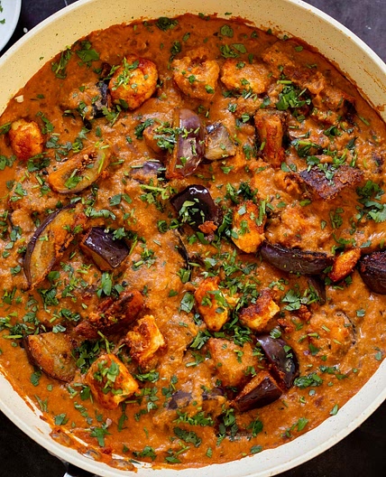 Tofu Eggplant Curry