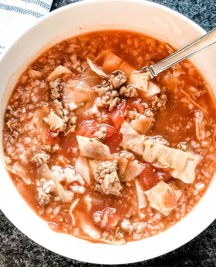 Easy Gluten-Free Slow Cooker Cabbage Soup