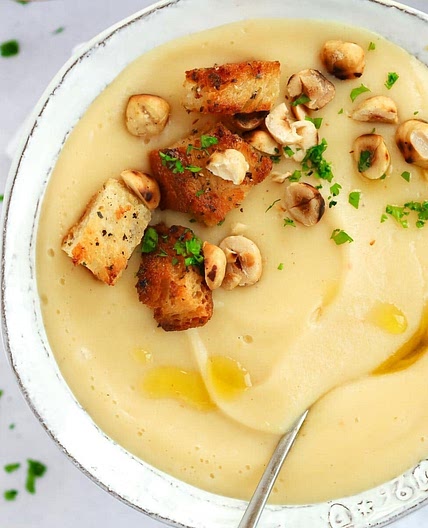 Parsnip Soup {Easiest Ever 20 Minute Recipe}