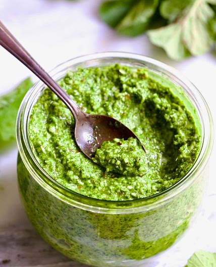 Radish Greens Pesto