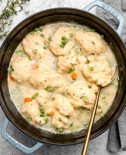 Homemade Chicken and Dumplings