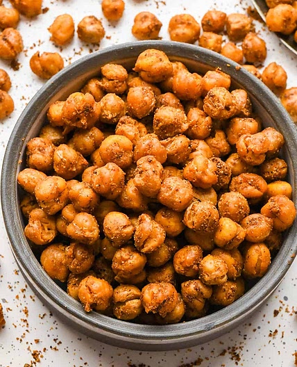 Crispy Roasted Chickpeas Recipe