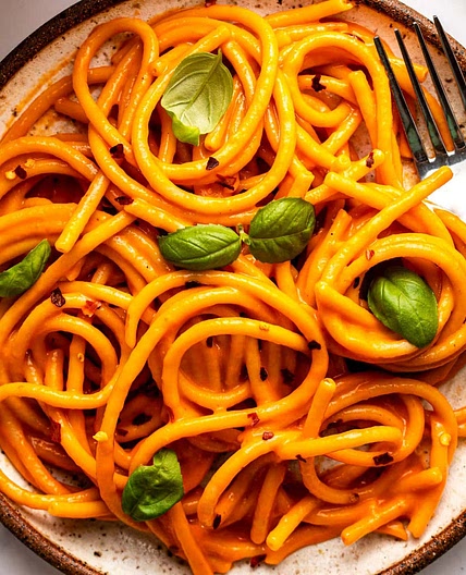 Roasted Red Pepper Pasta