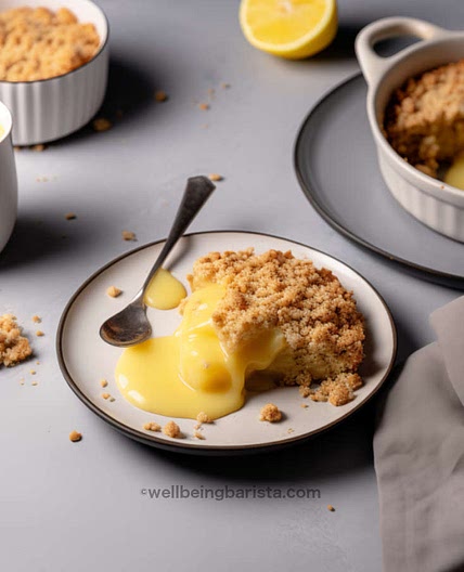 Easy Mary Berry Apple Crumble With Lemon Curd