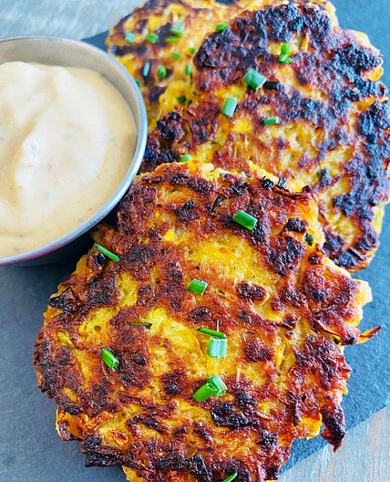 Blackstone Yellow Squash Fritters