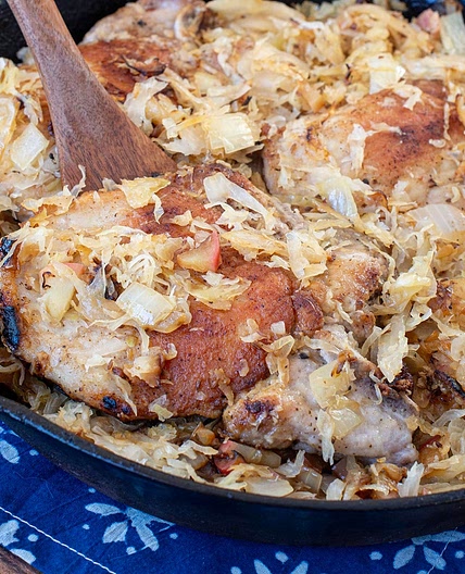 Pork Chops and Sauerkraut Recipe