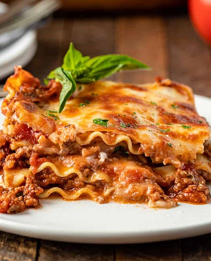 Homemade Lasagna with Bechamel