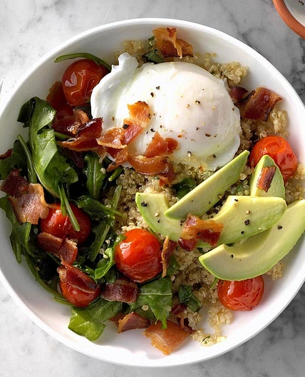 BLT Quinoa Bowls