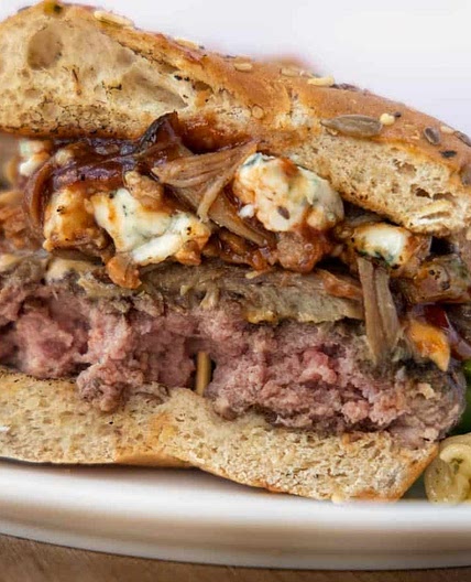 The Ultimate Pulled Pork Cheeseburger