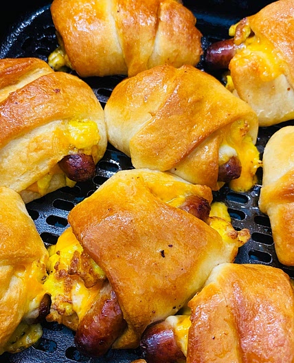 Air Fryer Breakfast Roll Ups