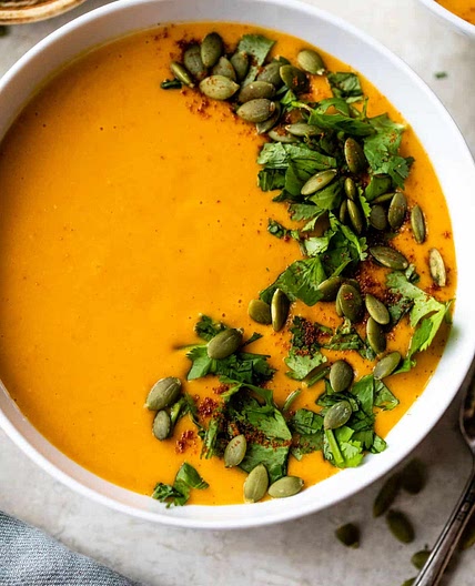 Spicy Butternut Squash Soup