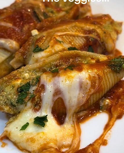 Veggie Stuffed Shells