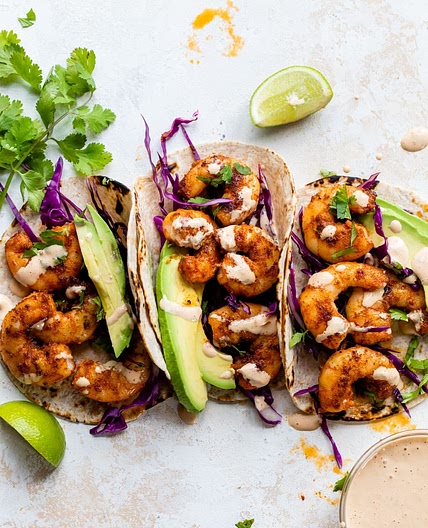 Blackened Shrimp Tacos
