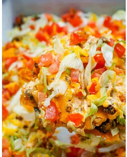 Doritos taco casserole