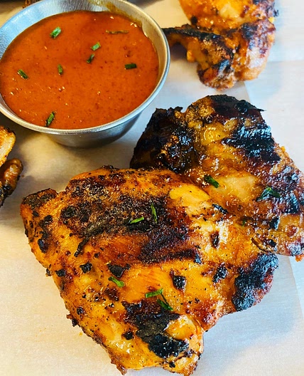 Grilled Sriracha Mayo Chicken