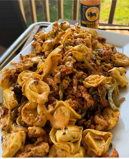 Southwest ranch chicken tortellini