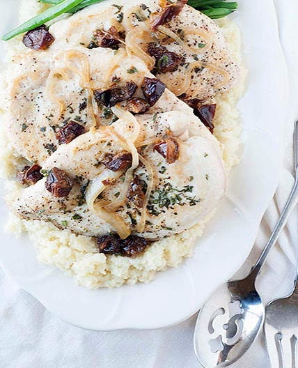 Chicken with Prunes and Sage