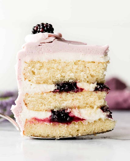 Blackberry Lavender Cake