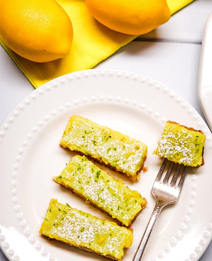 Gluten Free Lemon Lime Bars