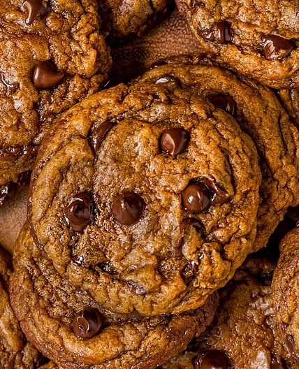 Vegan Soft Pumpkin Chocolate Chip Cookies