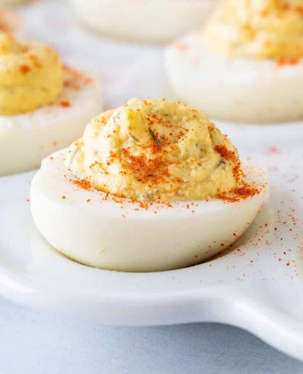 Smoked Deviled Eggs