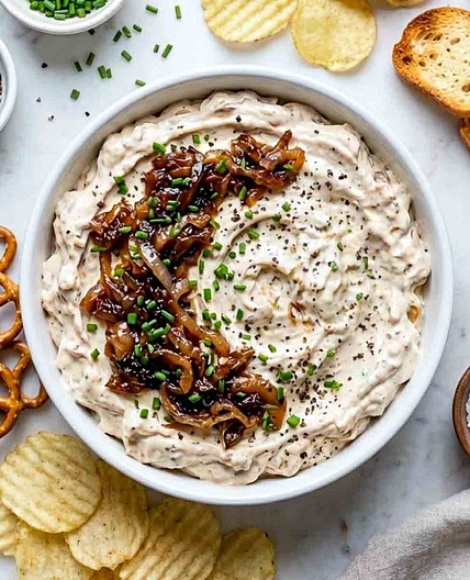 Crockpot French Onion Dip
