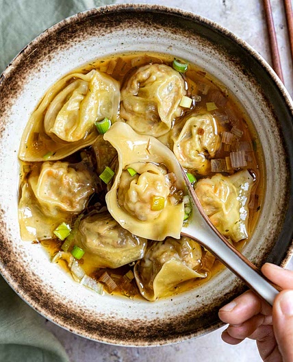 Vegan Wonton Soup