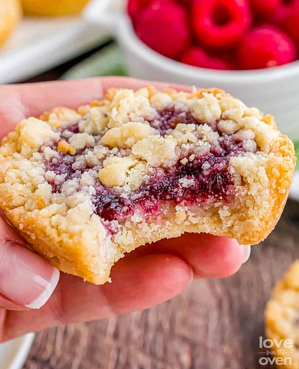 Costco Raspberry Crumble Cookies