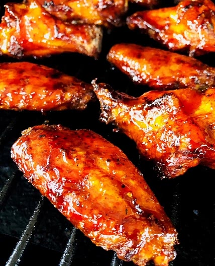 Smoked Honey Buffalo Chicken Wings
