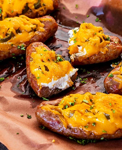 Sausage Popper Boats