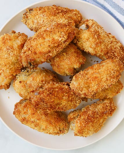 Air Fryer Panko Chicken Wings