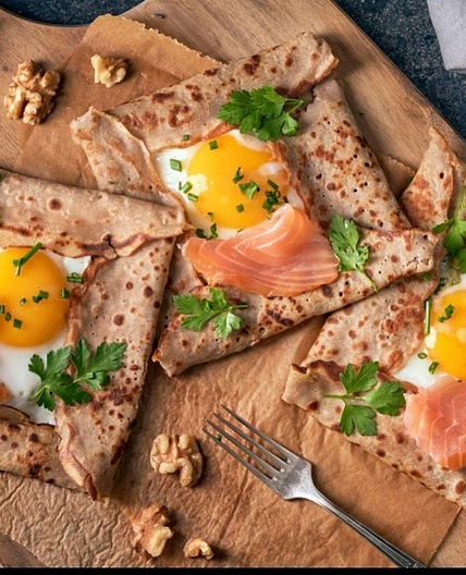 Galette saumon