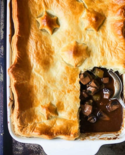 Scottish Steak and Sausage Pie