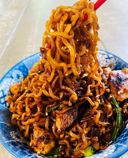 Stir Fry Japanese BBQ Ramen Noodles