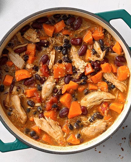 Chicken and Sweet Potato Chili