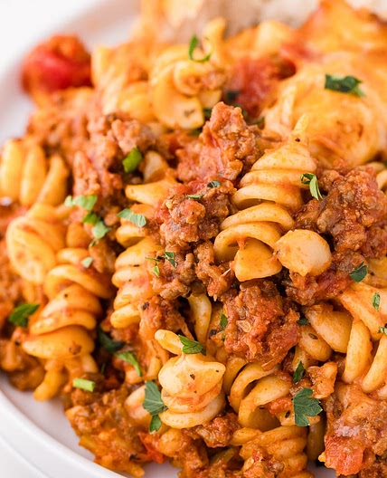 Bolognese Pasta Bake
