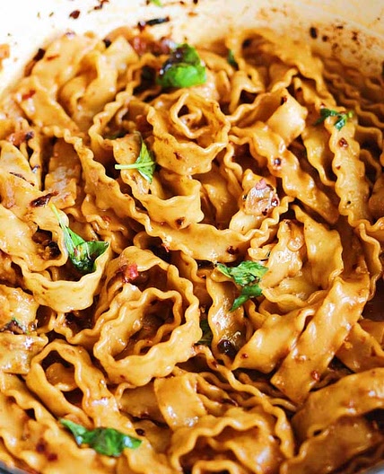 Spicy Garlic Butter Noodles