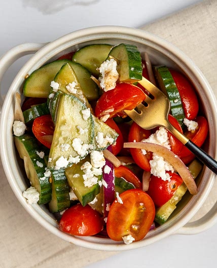 Cucumber Tomato Salad