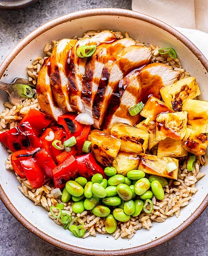 Teriyaki Chicken and Rice Bowls