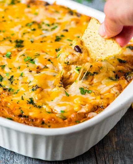 Chicken Enchilada Dip