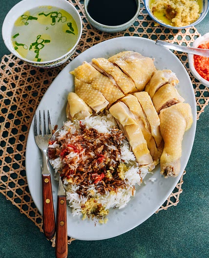 Hainanese Chicken Rice