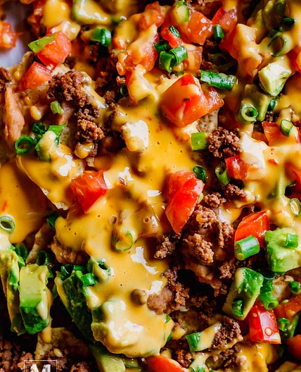 The Best Homemade Nachos With Ground Beef