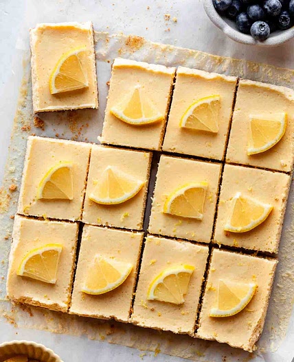 Greek Yogurt Lemon Bars