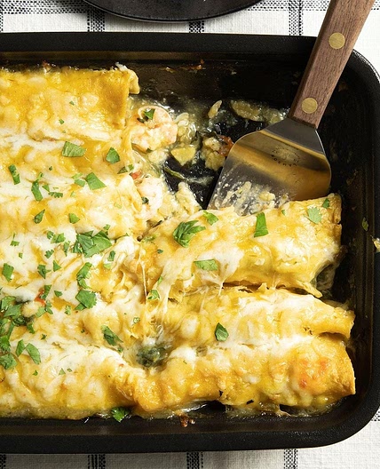 Shrimp Enchiladas