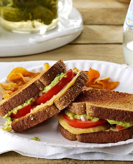 Tomato & Avocado Sandwiches