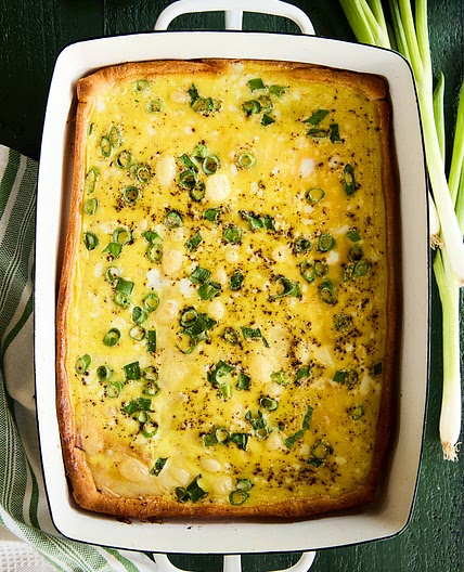 Simple Ham and Swiss Brunch Bake